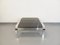 Square Coffee Table in Smoked Glass and Chrome Metal, 1970s, Image 10