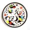 Small Porcelain Wall Plates attributed to Joan Miro for MG Ceramica, Set of 2, Image 4