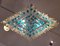 Murano Glass Ceiling Lamp from Venini & Co, Italy, 1970s 13