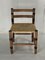 Low Art Deco Amsterdam School Dutch Rush Chair by Jac. Levee, 1930s, Image 13