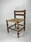 Niedriger Art Deco Amsterdam School Dutch Rush Chair von Jac. Deich, 1930er 9