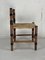 Niedriger Art Deco Amsterdam School Dutch Rush Chair von Jac. Deich, 1930er 16