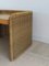 Italian Wood & Rattan Bedside Tables, 1950s, Set of 2, Image 9