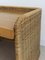 Italian Wood & Rattan Bedside Tables, 1950s, Set of 2 10