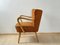 Fauteuil Mid-Century Orange, Allemagne 5