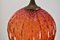 Red Murano Glass Pendant Lamp, 1950s 7