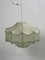 Mid-Century German Space Age Cocoon UFO Pendant Light, 1960s 1