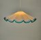 Vintage Suspension Lamp in Murano Glass, Italy, 1980s 4