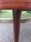 Round Rosewood Table with Integrated Extension, 1970s 8