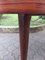 Tavolo rotondo in palissandro con allunga integrata, anni '70, Immagine 8
