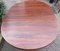 Round Rosewood Table with Integrated Extension, 1970s 7