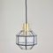 Mid-Century Octagonal Glass Ceiling Light / Pendant from Limburg, Germany, 1960s 3