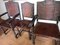 Dining Armchairs and Leather Chairs, 1890s, Set of 8, Image 7