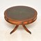 Regency Leather Top Coffee Table, 1950s, Image 2