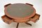 Regency Leather Top Coffee Table, 1950s 5