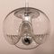 Large Clear Glass Wall Sconce from Peill & Putzler, 1960 19