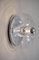 Large Clear Glass Wall Sconce from Peill & Putzler, 1960, Image 8