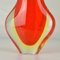 Red Sommerso Murano Glass Vases attributed to Flavio Poli for Seguso, Italy, 1960s, Set of 2 8