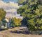 Vyacheslav Zabelin, Sunny Day Landscape, 1970s, Oil, Framed 2