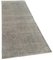 Tapis de Couloir Vintage Gris Délavé, Turquie 2