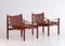 Easy Chairs Model Sirocco attributed to Arne Norell, 1970s, Set of 2 8