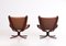 Falcon Chairs attributed to Sigurd Ressell, 1970s, Set of 2 9