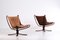 Falcon Chairs attributed to Sigurd Ressell, 1970s, Set of 2 3