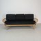 Vintage Sofa in Black Fabric by Lucian Ercolani for Ercol, 1960s 2