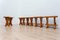 Mid-Century Swedish Dining Table and Stools in Pine, 1960, Set of 6, Image 16