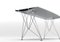 Desk with Anodized Silver Top and Inox Legs by Konstantin Grcic, Image 2