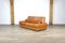 DS-85 Sofa in Cognac Leather and Chrome from de Sede, 1960s 3