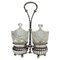 Dutch Cruet Pickle Set attributed to Van Kempen and Sons, 1891, Set of 3 1