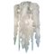 Lámpara de araña de estalactitas de cristal de Murano, años 70, Imagen 1