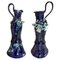 Vase Vintage en Céramique Bleu 1