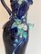 Vintage Blue Ceramic Vase 14