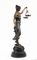 Statua di Lady Justice in bronzo in stile romano, Immagine 10