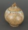 Bonbonniere Jar with Lid in Stoneware Egg Shape Bird Nest by Bode Willumsen 6