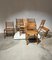 Esszimmerstühle aus hellem Holz, 1960er, 6 . Set 5