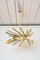 24 Light Brass Chandelier from Stilnovo, 1960s, Image 3