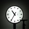 Horloge de Gare Illuminée Double Face Gent of Leicester, Royaume-Uni, 1960s 5