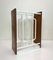 Paragüero Bauhaus de madera y hierro fundido, años 60, Imagen 2