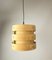 Lámpara colgante Straps de madera de pino de Zicoli Limbach, años 60, Imagen 14