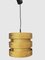 Lámpara colgante Straps de madera de pino de Zicoli Limbach, años 60, Imagen 2