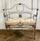 Art Nouveau Style Benches in Wrought Iron, 1950, Set of 2 17