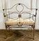 Art Nouveau Style Benches in Wrought Iron, 1950, Set of 2, Image 17