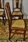 Art Nouveau Dining Chairs in Walnut & Cane, 1900s, Set of 4 11