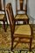 Art Nouveau Dining Chairs in Walnut & Cane, 1900s, Set of 4, Image 11