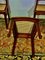 Art Nouveau Dining Chairs in Walnut & Cane, 1900s, Set of 4 14