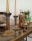 Antike korinthische Säulen Kerzenständer mit Versilberung, 1920er, 2er Set 7