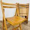 Vintage Wooden Folding Chairs by Centa, 1960s, Set of 4 6